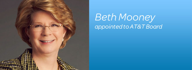 Beth Mooney appointed to AT&T Board