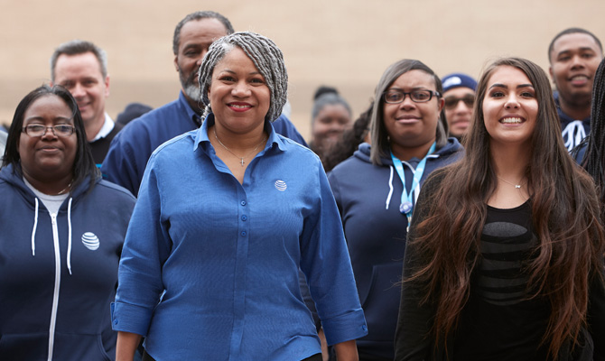 Our employee groups: AT&T employees stand together. 