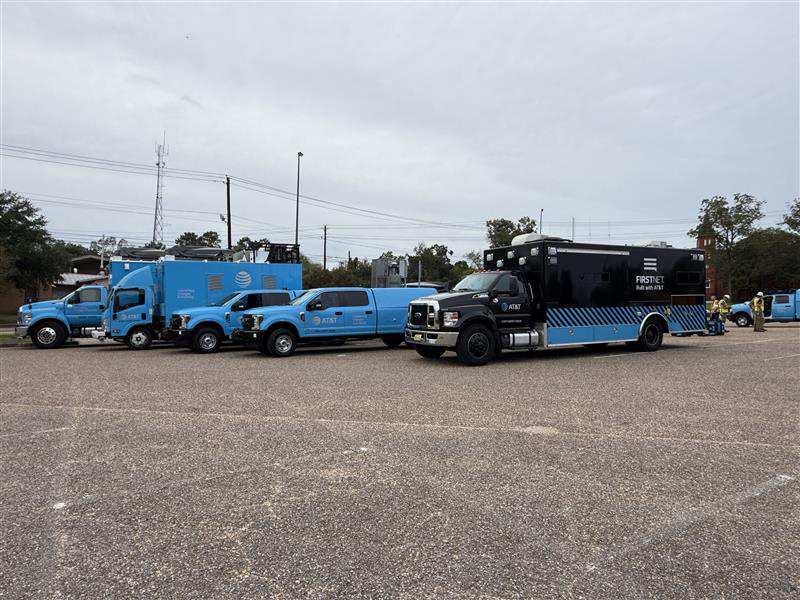 AT&T and FirstNet disaster recovery assets staged and ready for Hurricane Isaias restoration deployment.