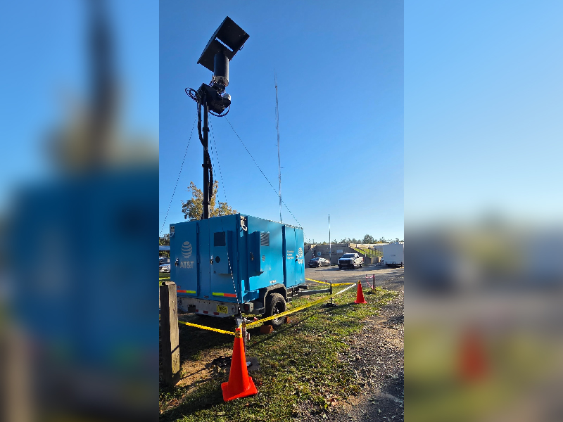 LEO Cell Trailer (LCT) on-air in Walton County, FL.
