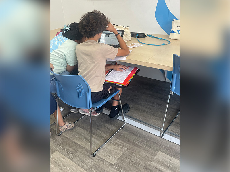 AT&T’s Mobile Connectivity Center stationed in Milton, FL. 