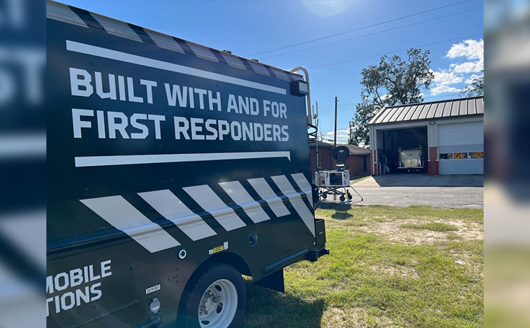 Dedicated FirstNet assets providing connectivity to first responders in Lowndes County, GA