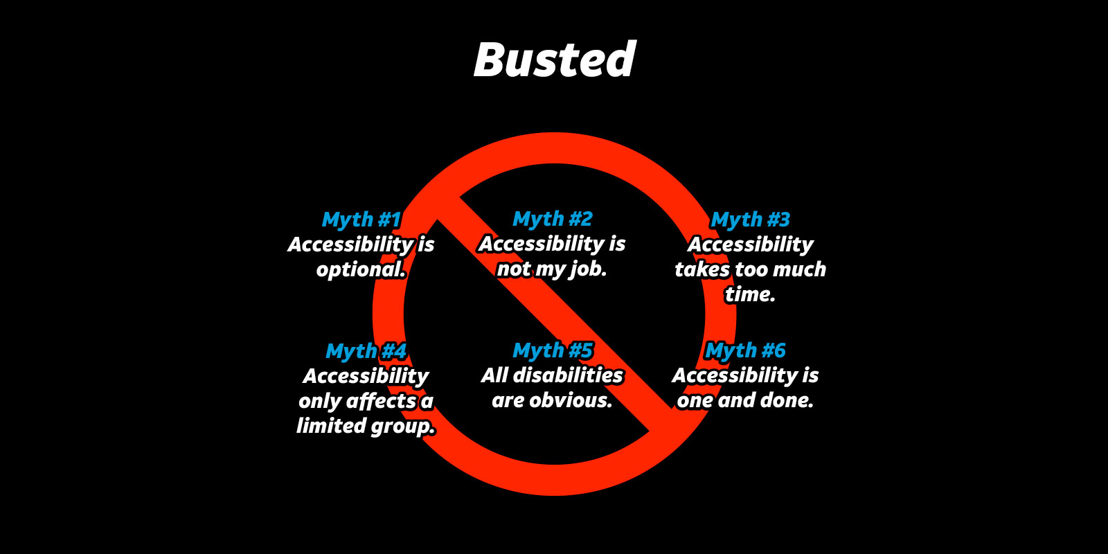 Summary list of busted myths from story above