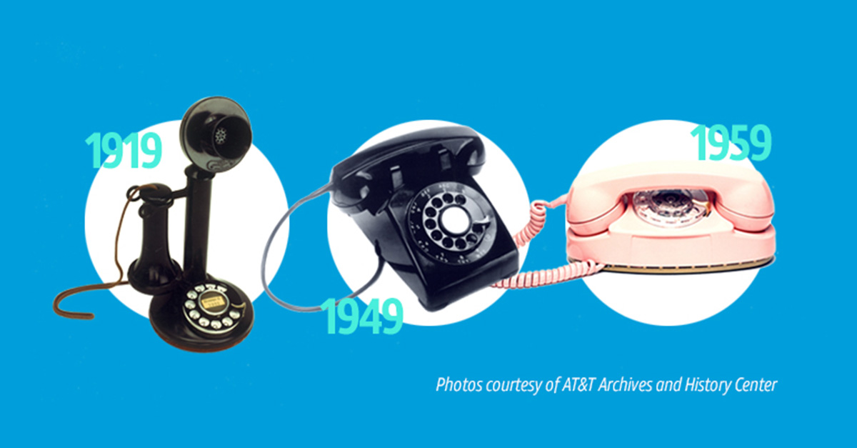 Telephones Through the Years, American Experience
