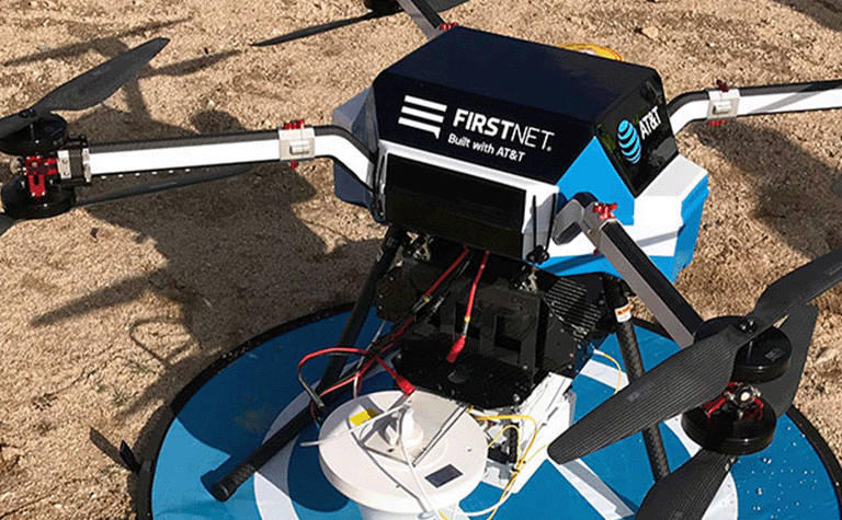 FirstNet Flying COW