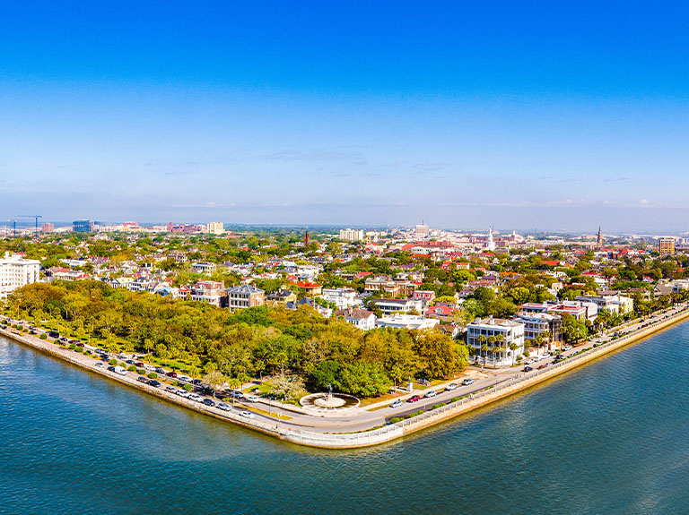 Charleston, South Carolina panorama 