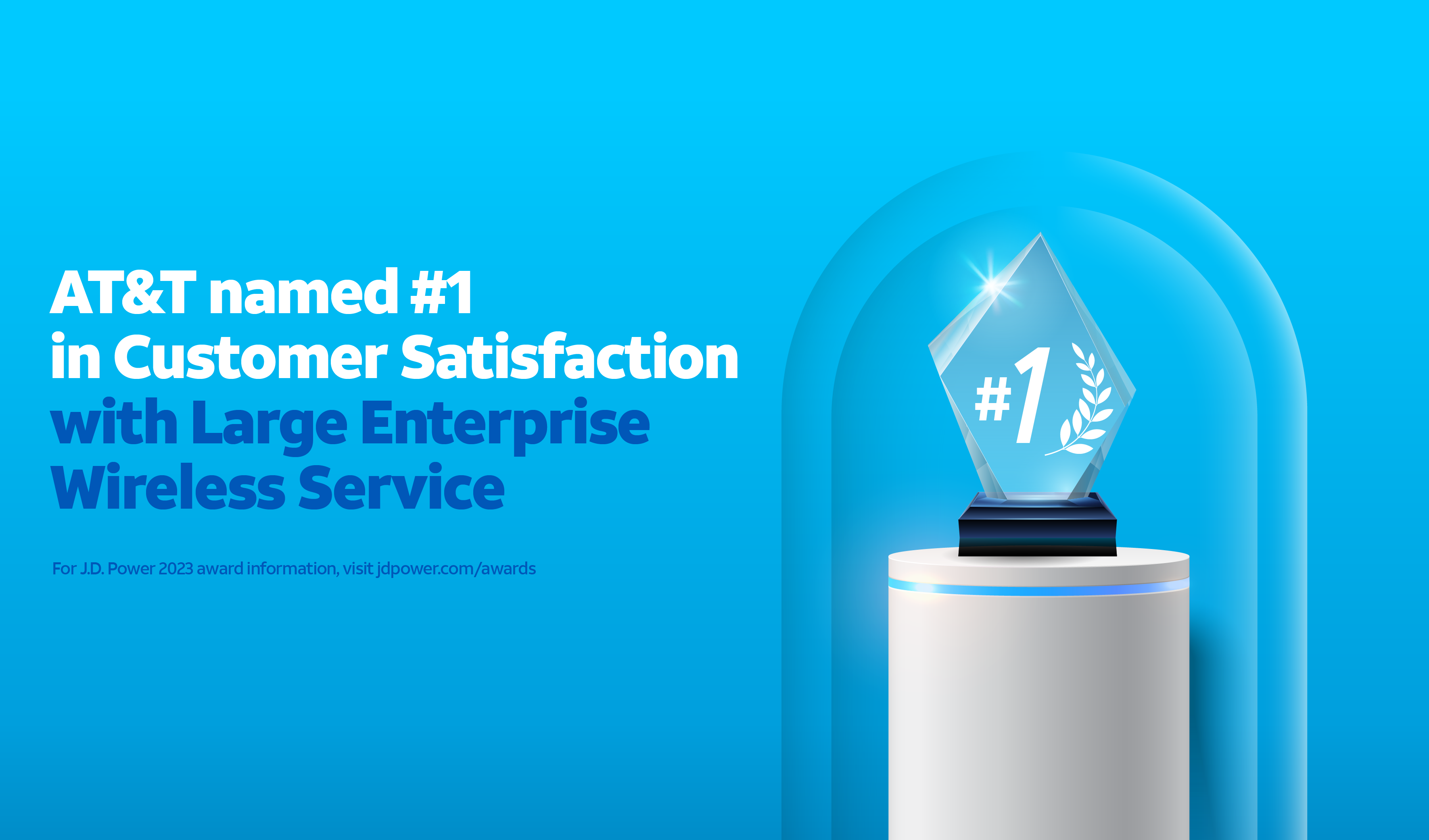 AT&T named #1 in Customer Satisfaction with Large Enterprise Wireless Service