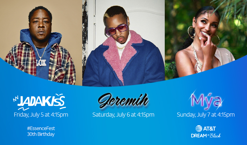 Mýa, Jadakiss and Jeremih to headline AT&T Dream in Black connected stage at Essence Festival of Culture