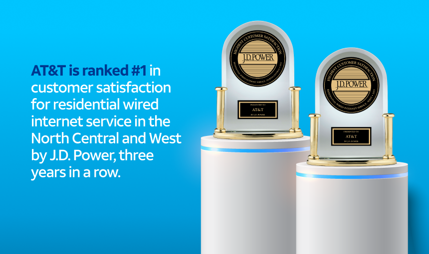 AT&T Ranked #1 in Customer Satisfaction for Residential Wired Internet