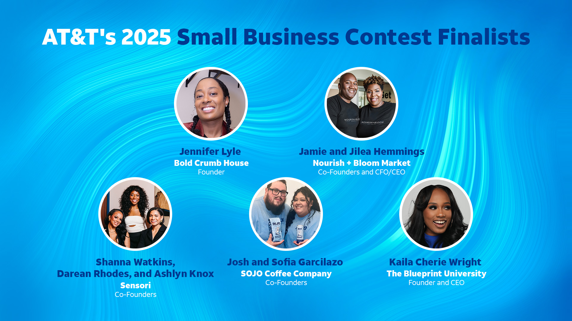 Meet The Five Finalists in AT&T’s 2025 Small Business Contest