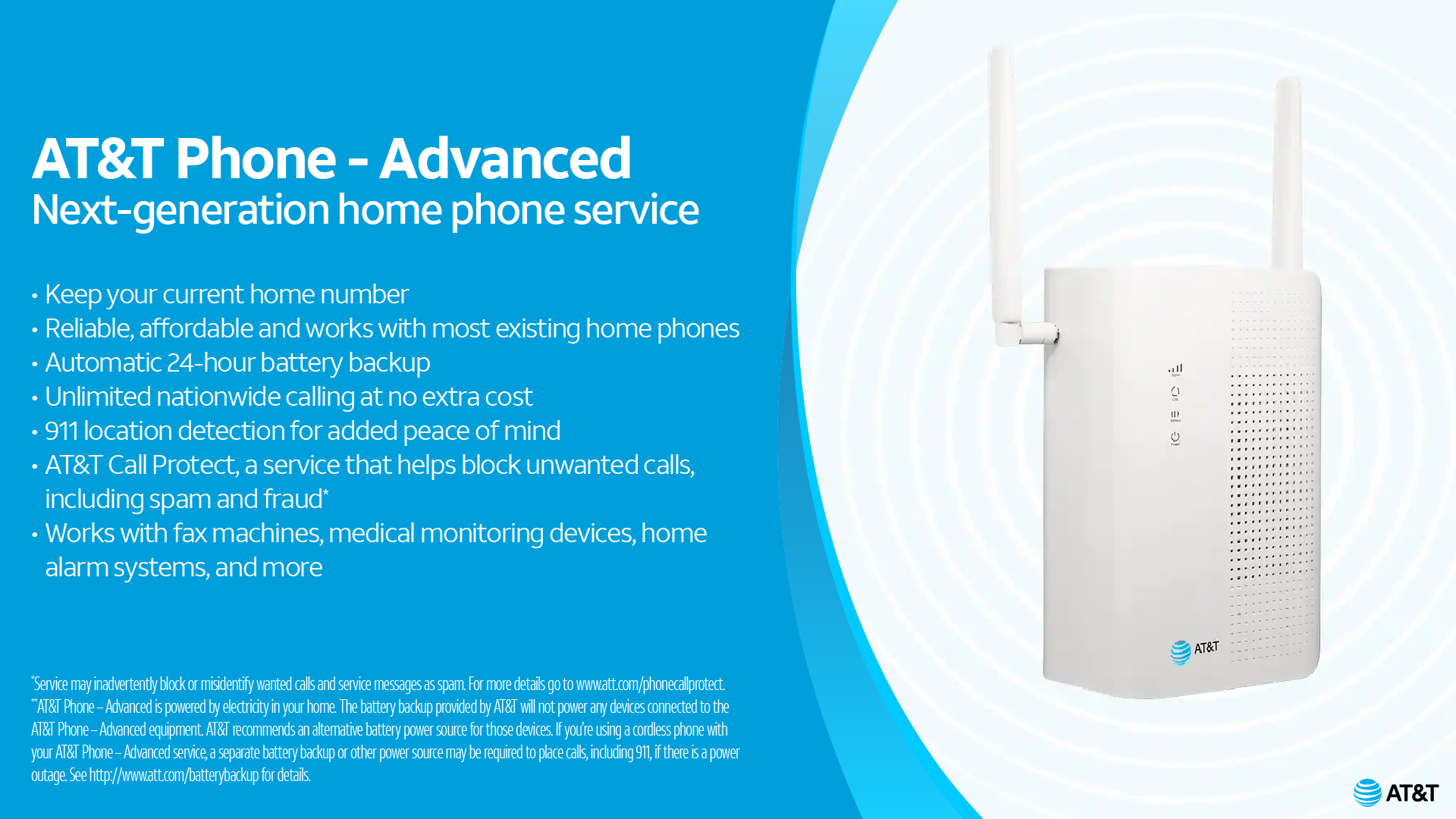 Upgrade Home Phone and Internet