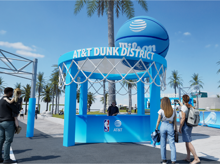 AT&T Powers the Future of Fan Connection at NBA All-Star 2026