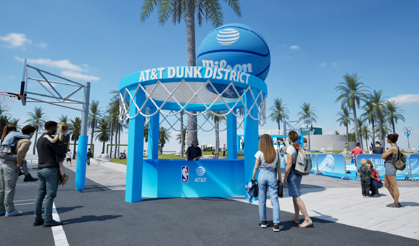 AT&T Powers the Future of Fan Connection at NBA All-Star 2026