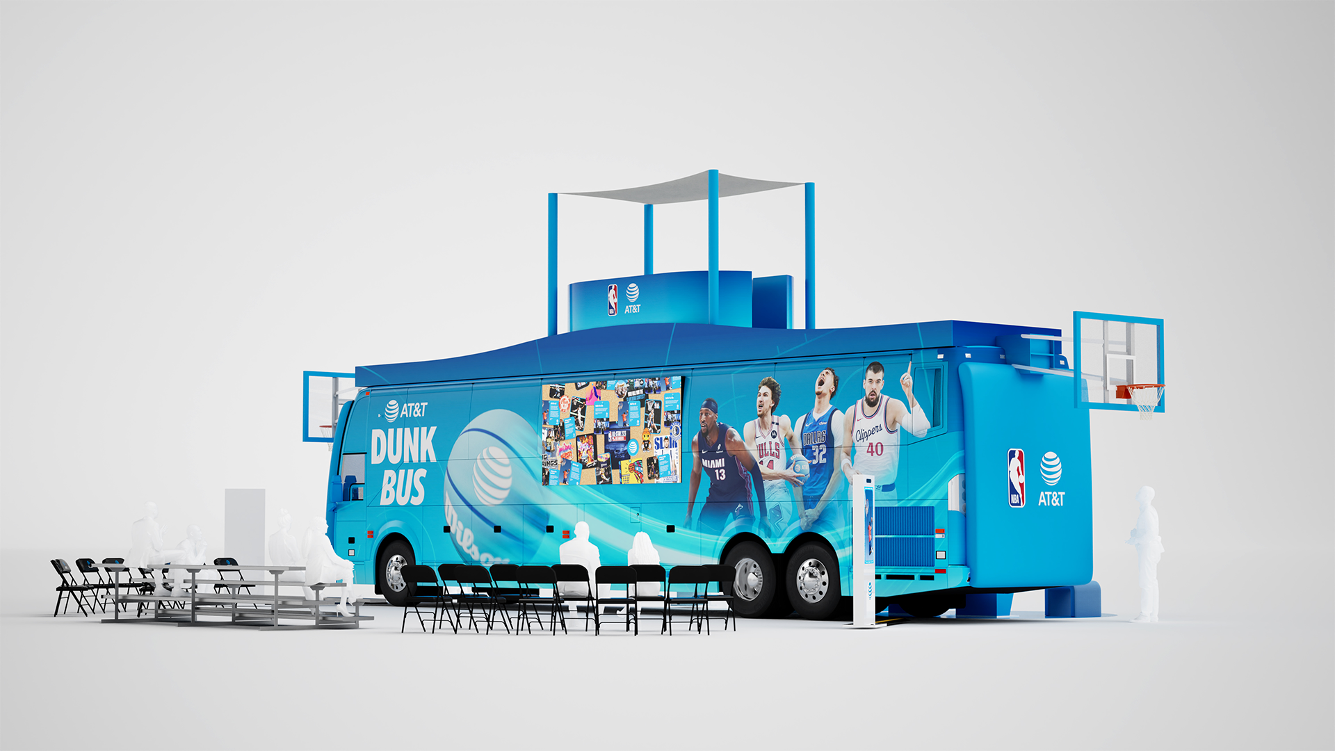 AT&T Dunk Bus