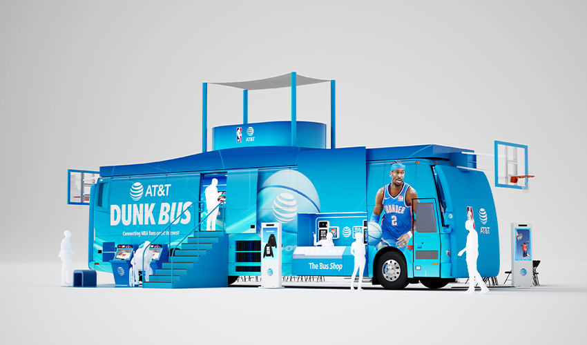 AT&T Dunk Bus