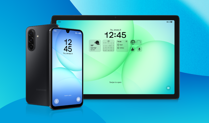 AT&T Offers New Samsung Galaxy A17 5G and Galaxy Tab A11+ 5G, Available Jan. 9