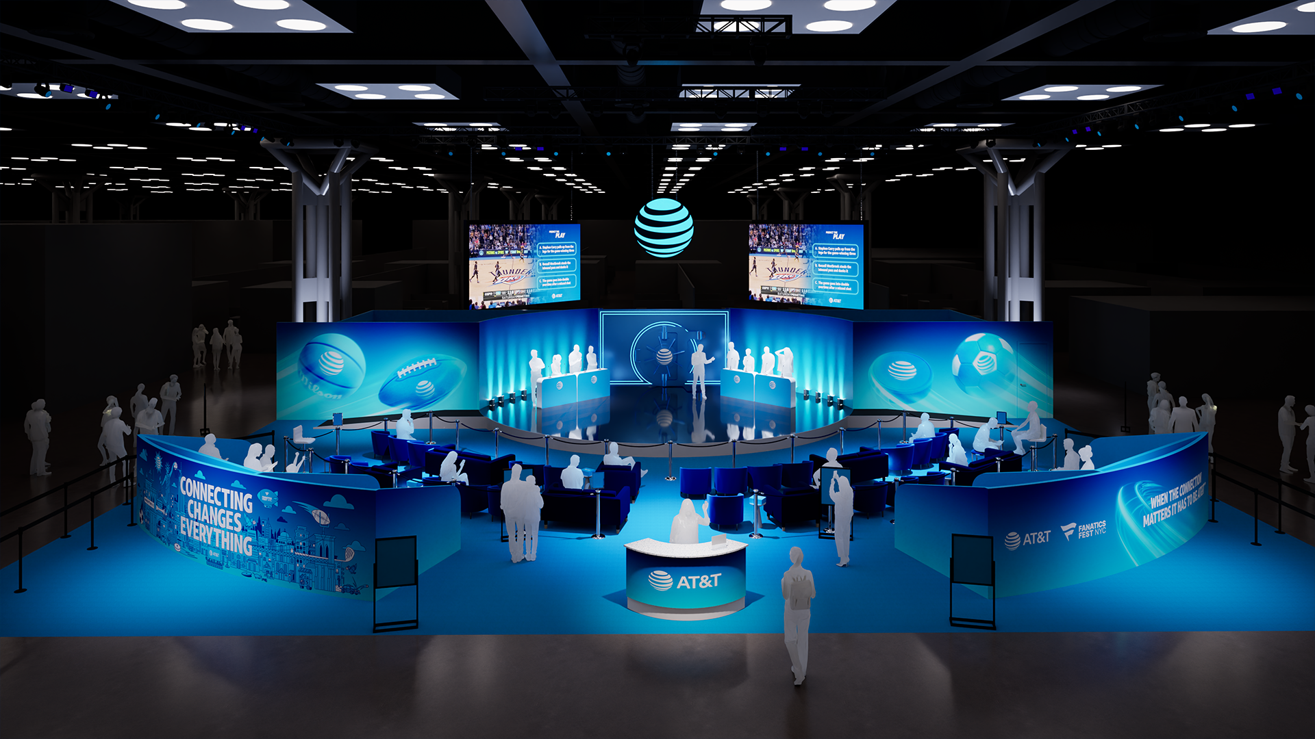 AT&T Connects Fans to the Moments Defining Sports Culture at Fanatics Fest NYC