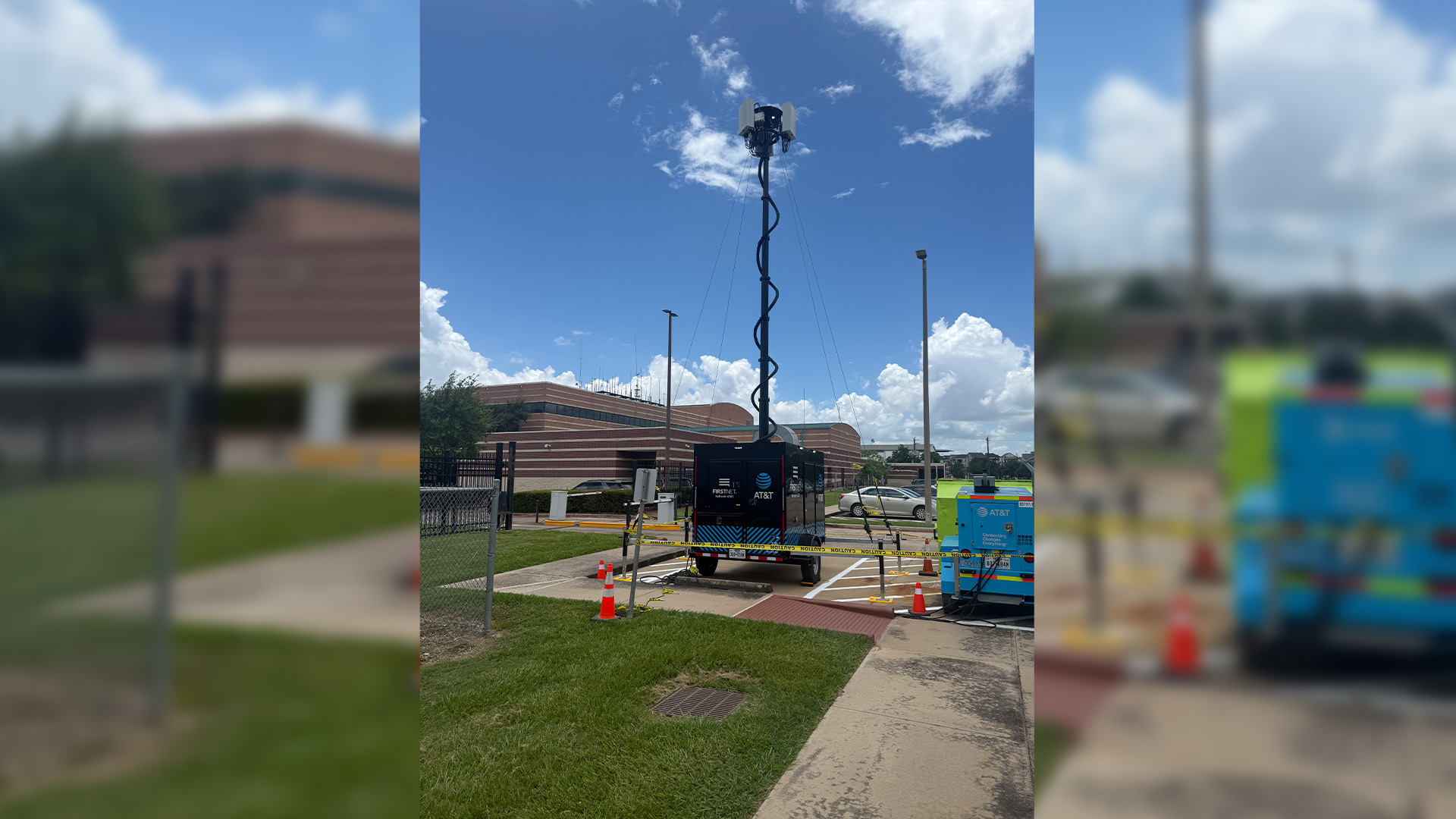 Dedicated FirstNet asset strategically placed in Houston, Texas